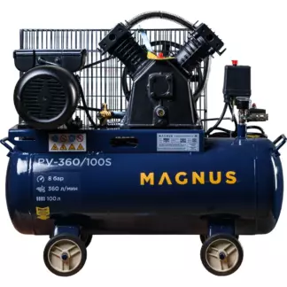 Компрессор воздушный Magnus PV-360/100S новый фильтр(10атм.,2,3кВт, 220В,Ф65)
